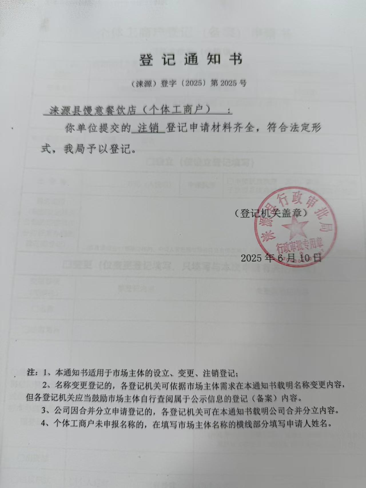 涞源县馒意餐饮店登记通知书.jpg